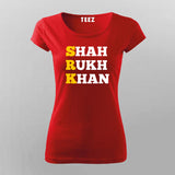 Shahrukh khan  T-Shirt For Women