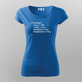 Programmer - Code Dark Mode- Coffee T-Shirt For Women Online
