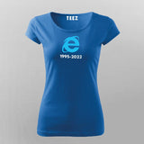 RIP Internet Explorer Vintage Geek Tee