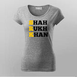 Shahrukh khan  T-Shirt For Women