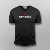 Namaste V-Neck T-shirt For Men Online