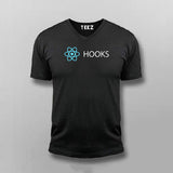 React Hook V Neck T-Shirt For Men Online India