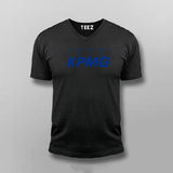 KPMG Logo V-Neck T-Shirt For Men Online India