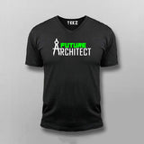 Future Architect V-Neck  T-Shirt For Men Online