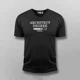 Architect Degree Loading V-Neck T-Shirt For Men Online