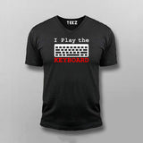 Keyboard Virtuoso Programmer Men's T-Shirt - Code in Harmony