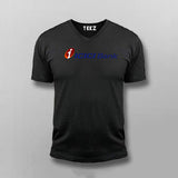 ICICI Bank V-Neck T-Shirt For Men Online
