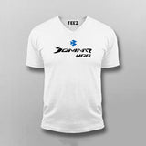Bajaj Dominor 400 V-Neck T-Shirt For Men Online
