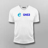 GNS3 V-Neck  T-Shirt For Men Online