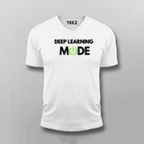 Deep Learning Mode V Neck  T-Shirt For Men India