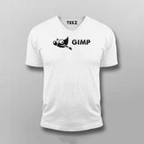 GIMP GNU Image Manipulation Program Logo T-shirt For Men