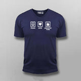 Peace Love Architecture T-Shirt For Men