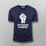 Unleash Python Power Men's T-Shirt - Code With Strength