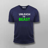 Buy Unleash the Beast Gym T-Shirt For Men