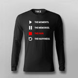 The Moments The Memories The Pain The Happiness T- Shirt For Men