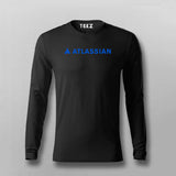 Atlassian logo Full Sleeve T-shirt For Men