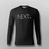 Next.js Developer T-Shirt - Elevate Web Building