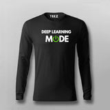 Deep Learning Mode Full Sleeve T-Shirt For Men Online India