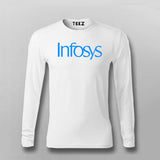Infosys Logo Full Sleeve T-Shirt For Men Online