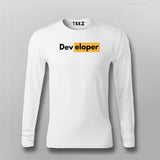 Developer Essential  Full Sleeve T-Shirt For Men India