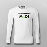 Deep Learning Mode Full Sleeve T-Shirt For Men India