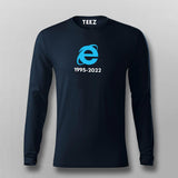 RIP Internet Explorer: Vintage Browser Tee