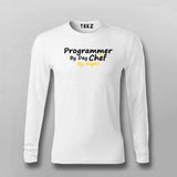  Programmer By Day Chef By Night full sleeve t-shirt men online