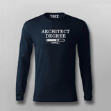 Architect Degree Loading T-Shirt For Men