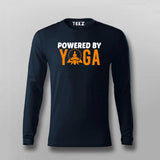 Powered By Yoga – Energizing Men's Yoga T-Shirt