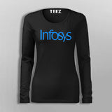 Infosys Logo Full Sleeve T-Shirt For Women Online India