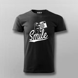 Smile Camera T-Shirt For Men Online India