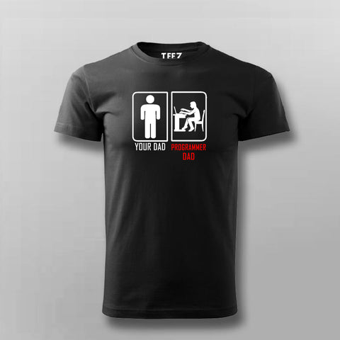 Programmer Dad Men's T-Shirt - Coding Family Man