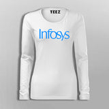 Infosys Logo Full Sleeve T-Shirt For Women Online