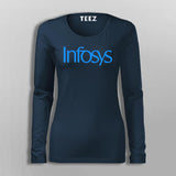 Infosys Logo T-Shirt For Women