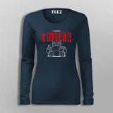 I'D Rather Chillax Funny  T-Shirt For Women Online India