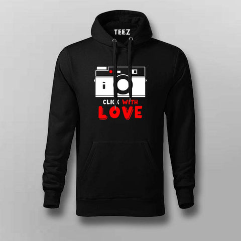 Click With Love Hoodies For Men Online India