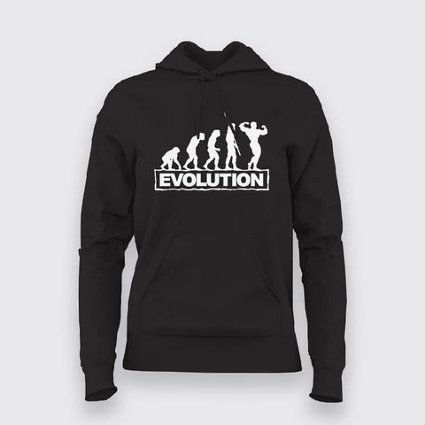 Gym Evolution  Hoodies For Women
