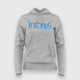 Infosys Logo Hoodies For Women