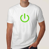 Power Button Icon Tee - Power Up Your Wardrobe Today