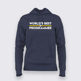  Worlds Best Programmer hoodie for women programming concepts