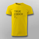 True Coder Essence Men's T-Shirt - Live the Code