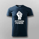 Unleash Python Power Men's T-Shirt - Code With Strength