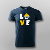 Civil Engineer Love T-Shirt For Men  India