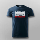 Keyboard Virtuoso Programmer Men's T-Shirt - Code in Harmony