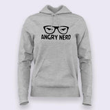 Angry Nerd - Hoodies For Women