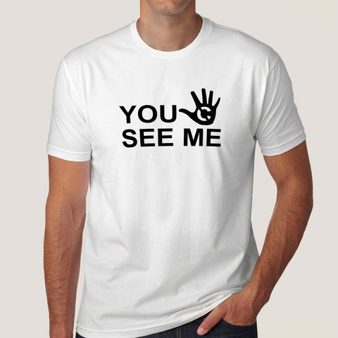 Buy You Can't See Me! John Cena Fan Men's T-shirt At Just Rs 349 On Sale!