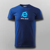 RIP Internet Explorer: Vintage Browser Tee