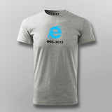 RIP Internet Explorer: Vintage Browser Tee