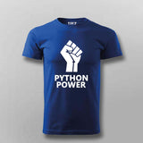 Unleash Python Power Men's T-Shirt - Code With Strength