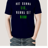 Not Gunna Lie, Wanna Get high Men's Pot T-shirt